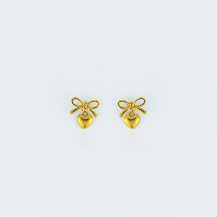 Glowheart Earrings - Gold