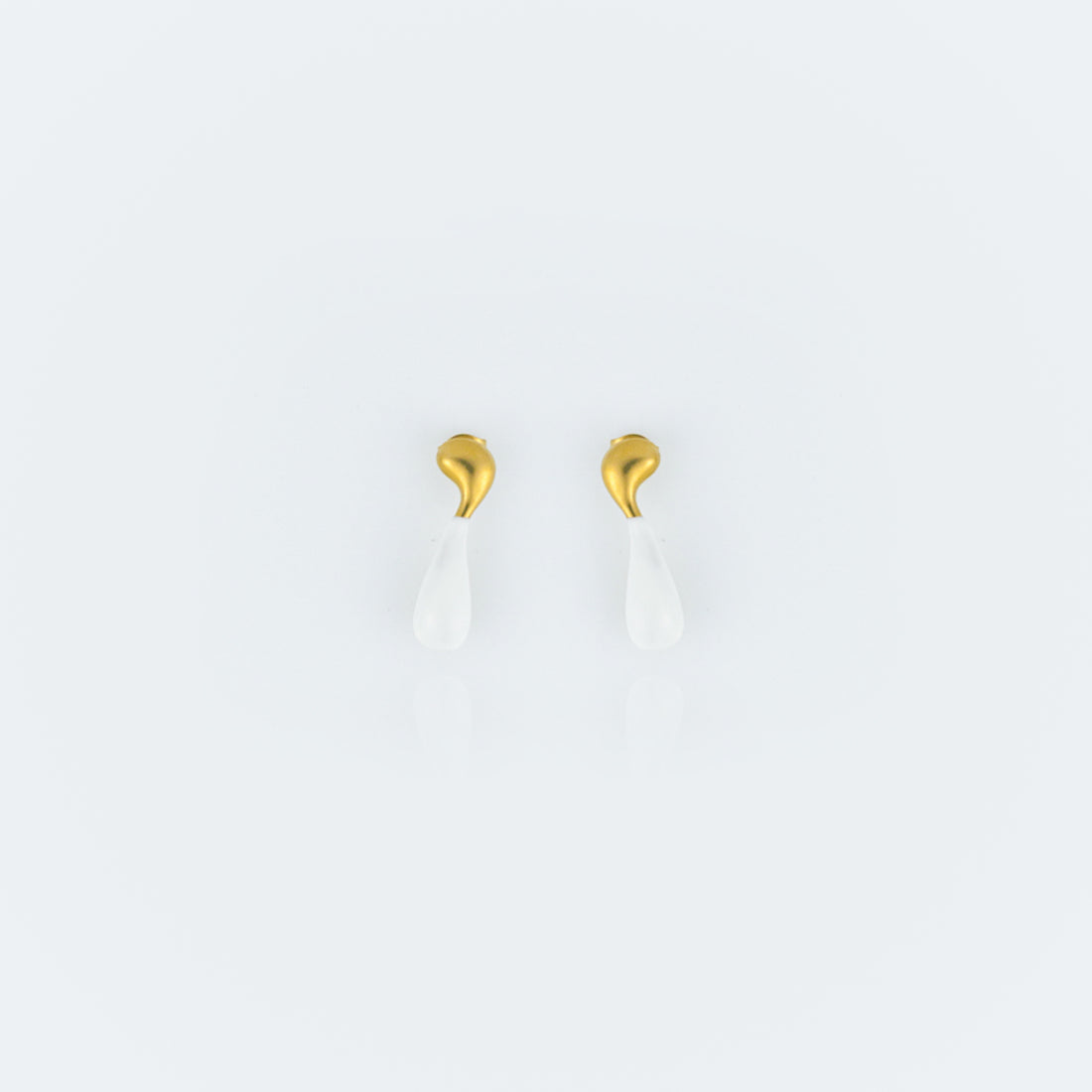 White Aura Earrings