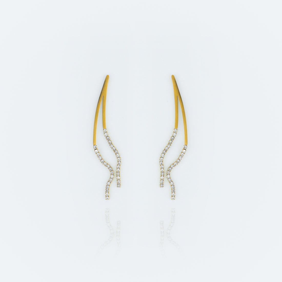 Lunar Cascade Earrings