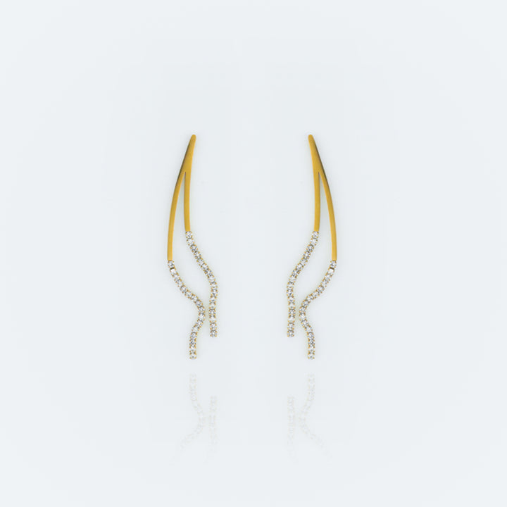 Lunar Cascade Earrings