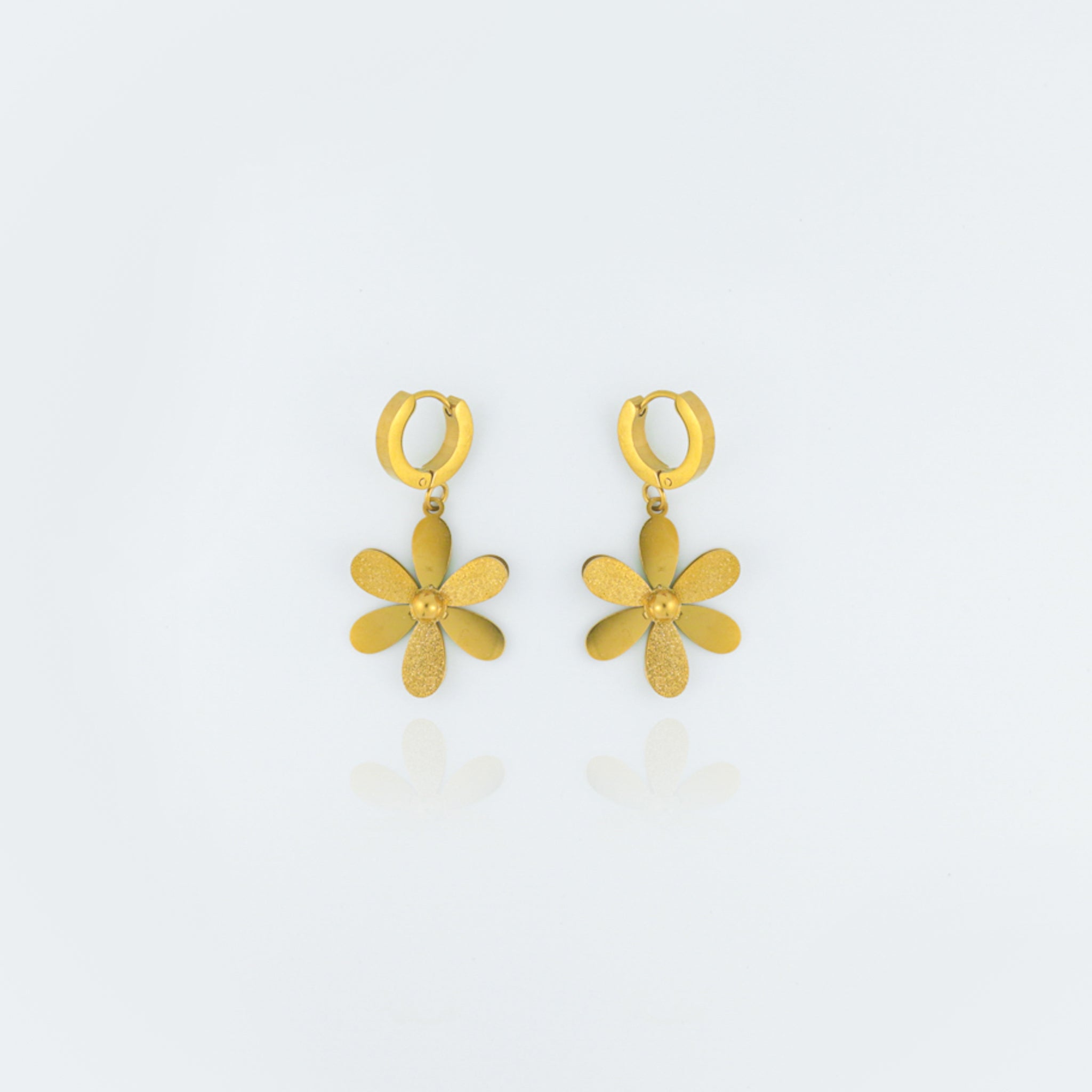 Golden Fleur Earrings