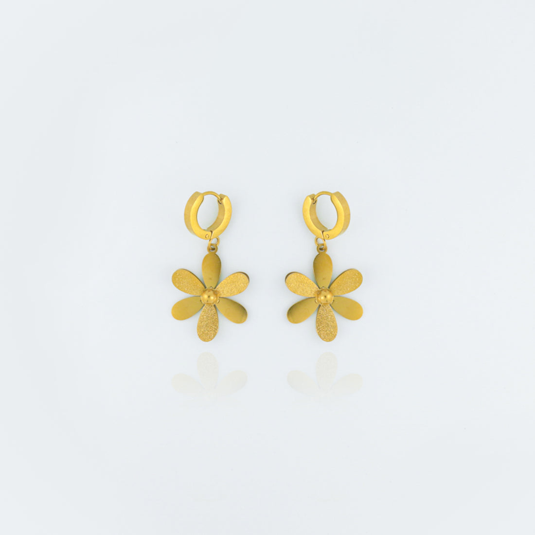 Golden Fleur Earrings