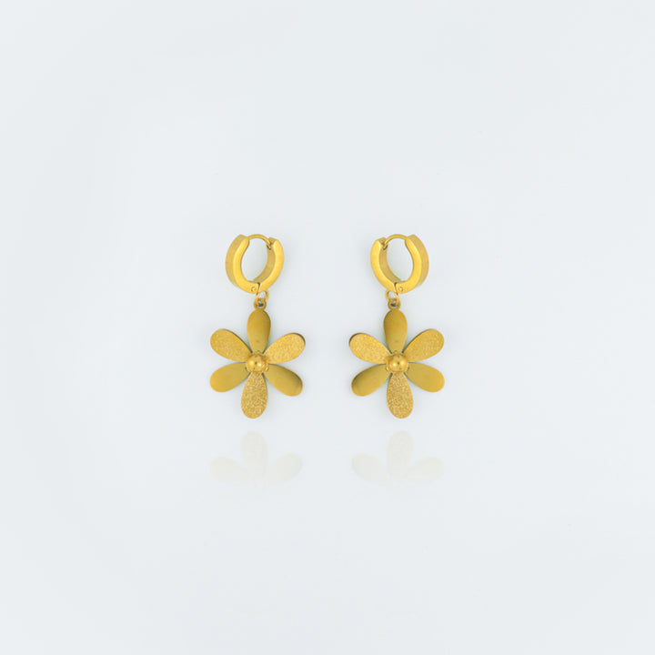 Golden Fleur Earrings