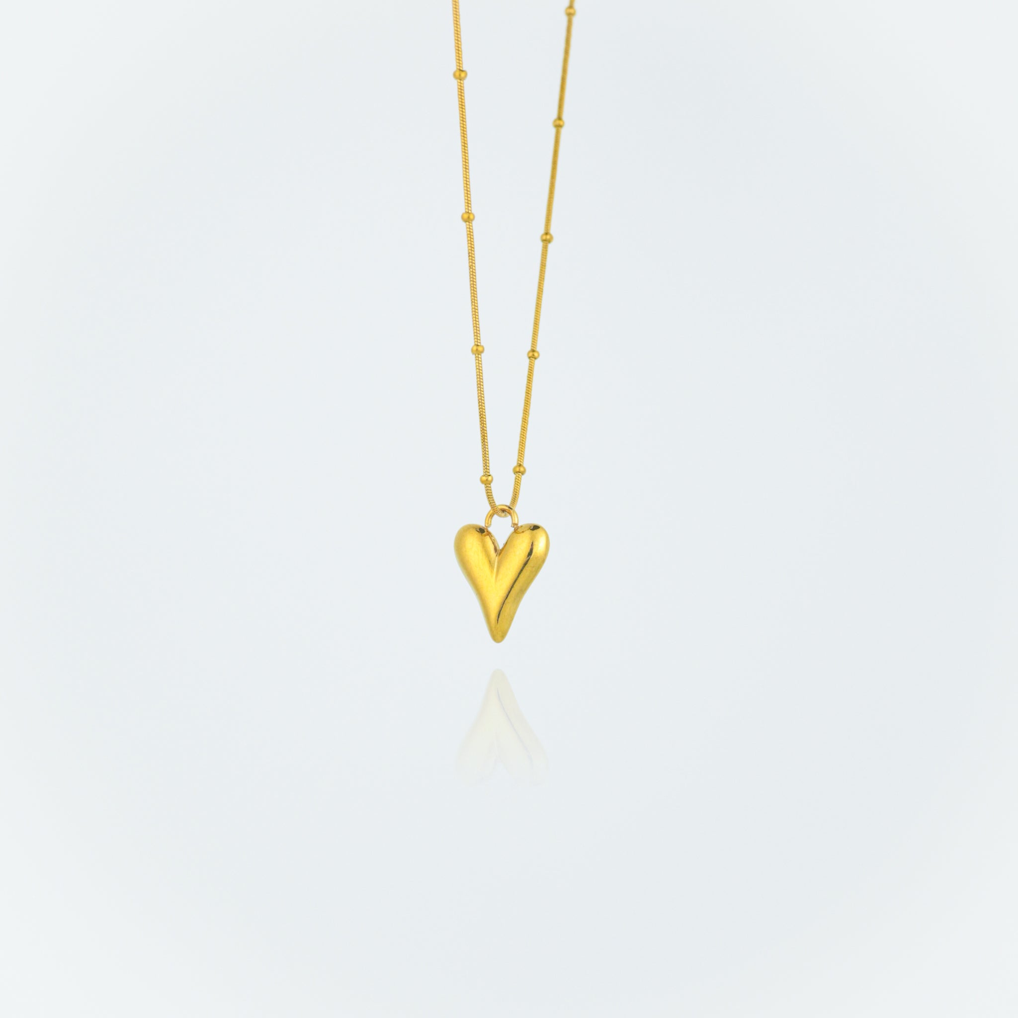 Golden Heart Necklace