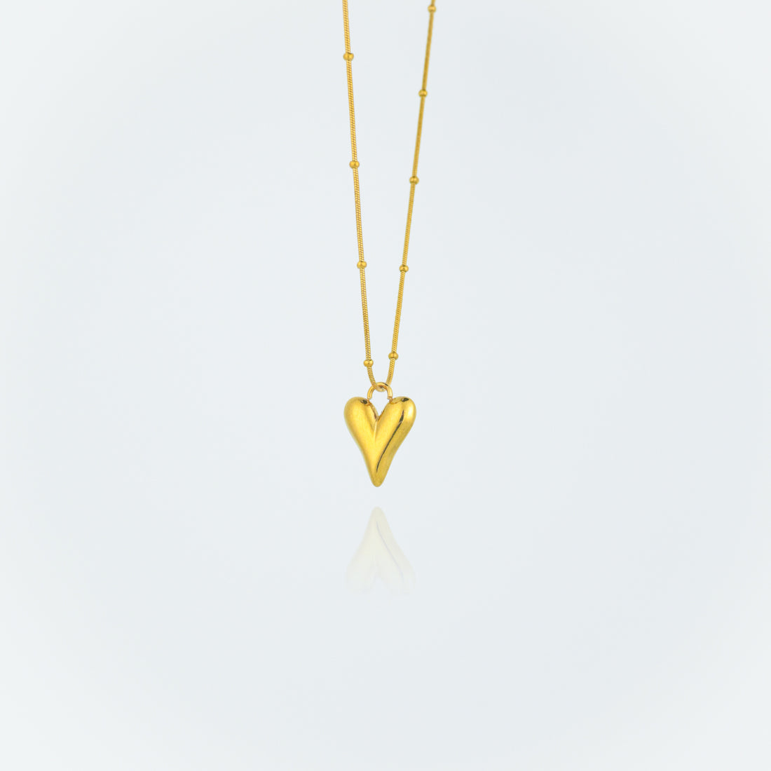 Golden Heart Necklace