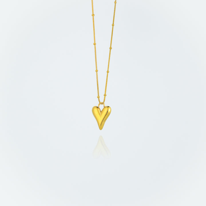 Golden Heart Necklace