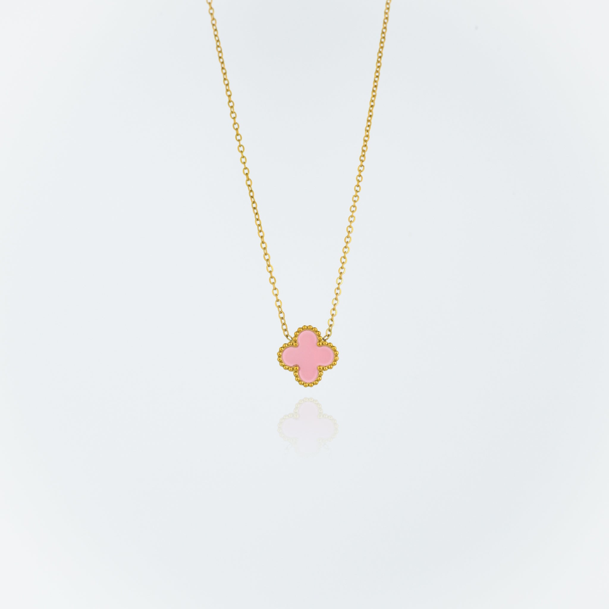 Aurora Strand Necklace - Pink