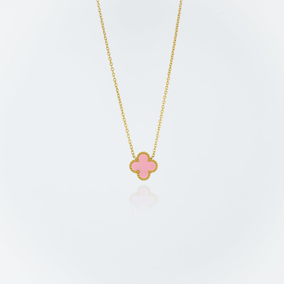 Aurora Strand Necklace - Pink