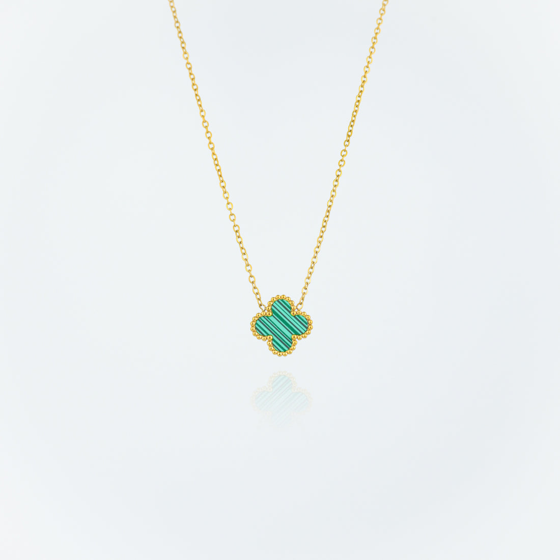 Aurora Strand Necklace - Green