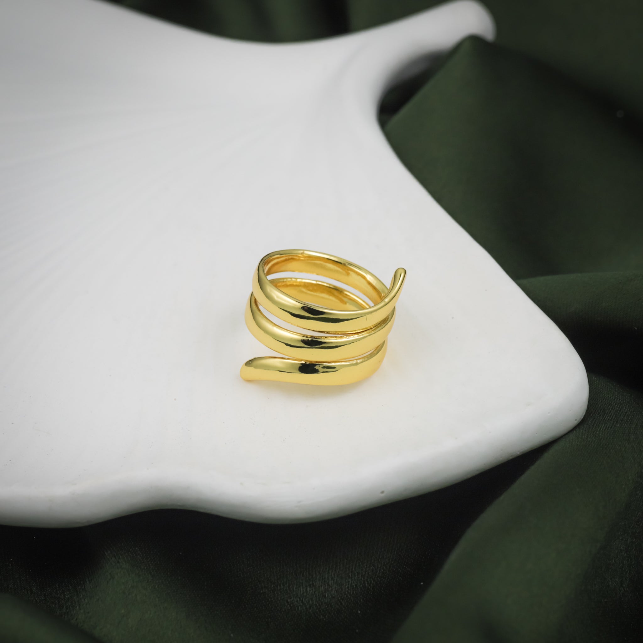 Medusa Coil Ring