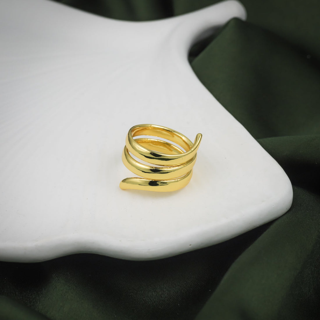 Medusa Coil Ring