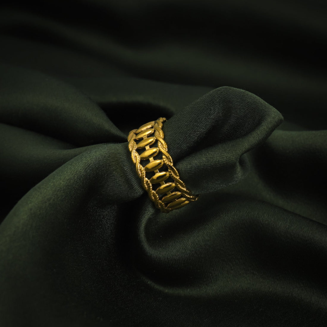 Column Adjustable Band Ring