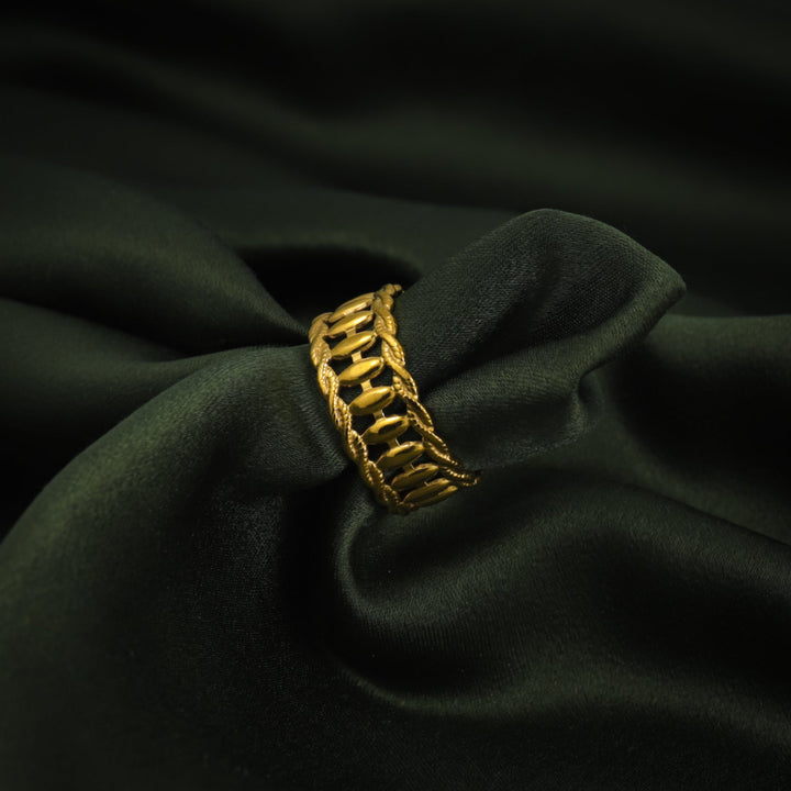 Column Adjustable Band Ring