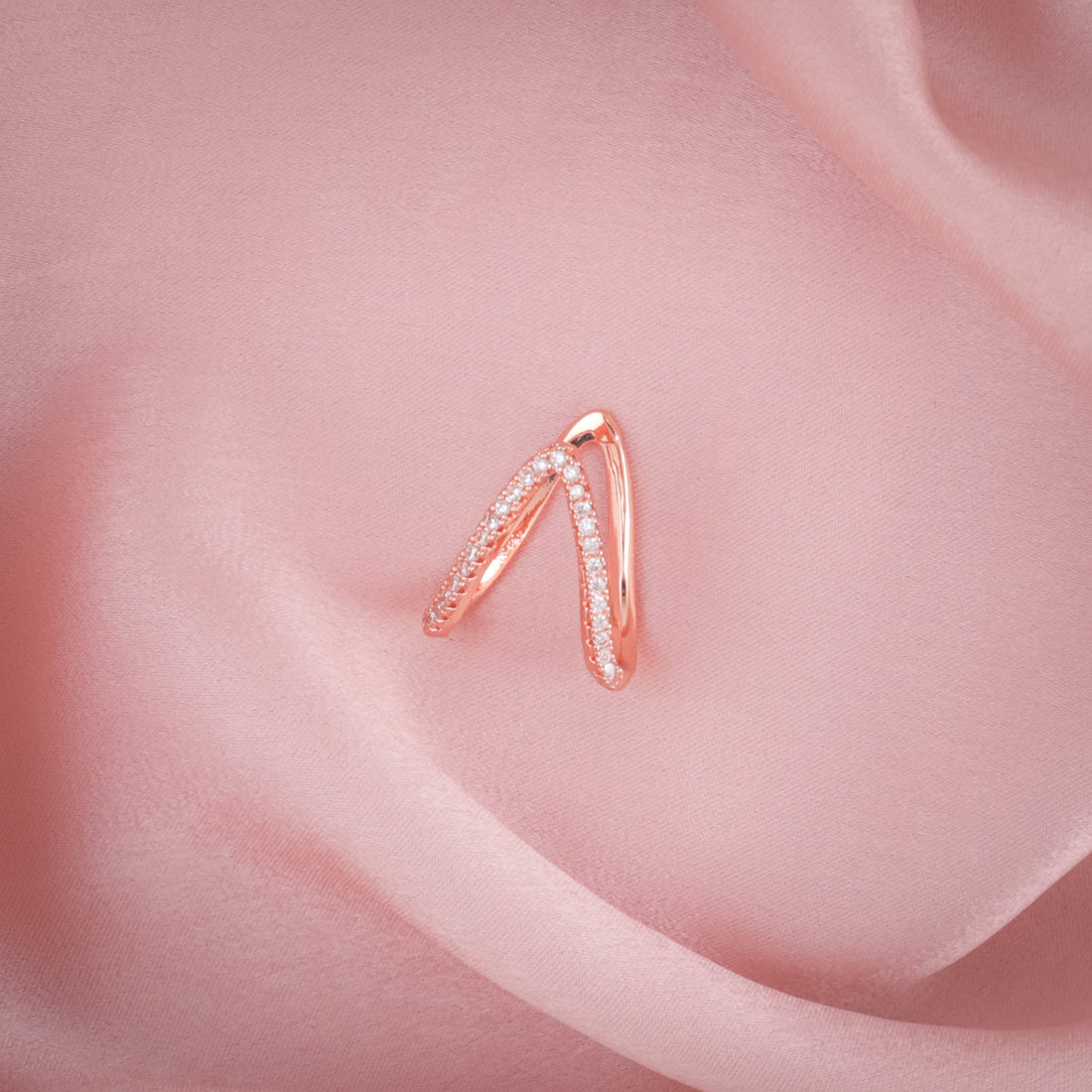 Prism Edge Ring - Rosegold