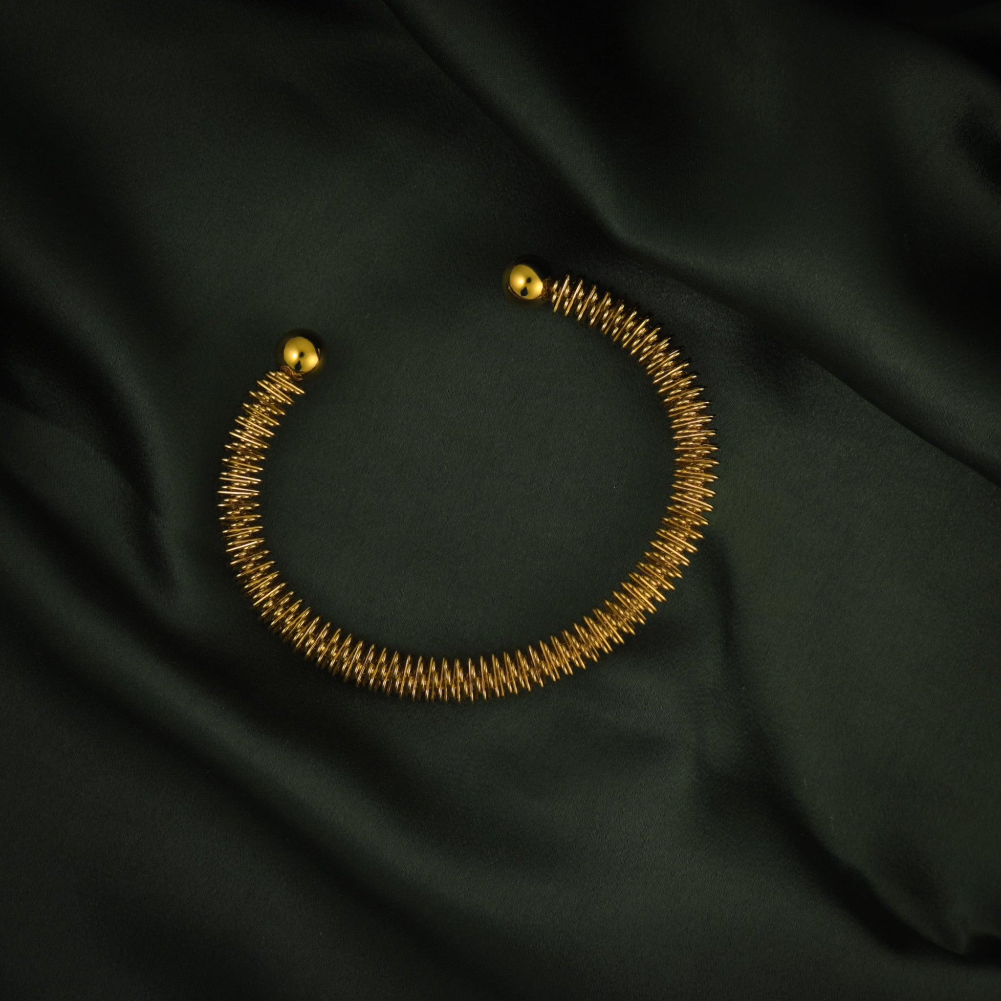 Conical Spiral Bracelet