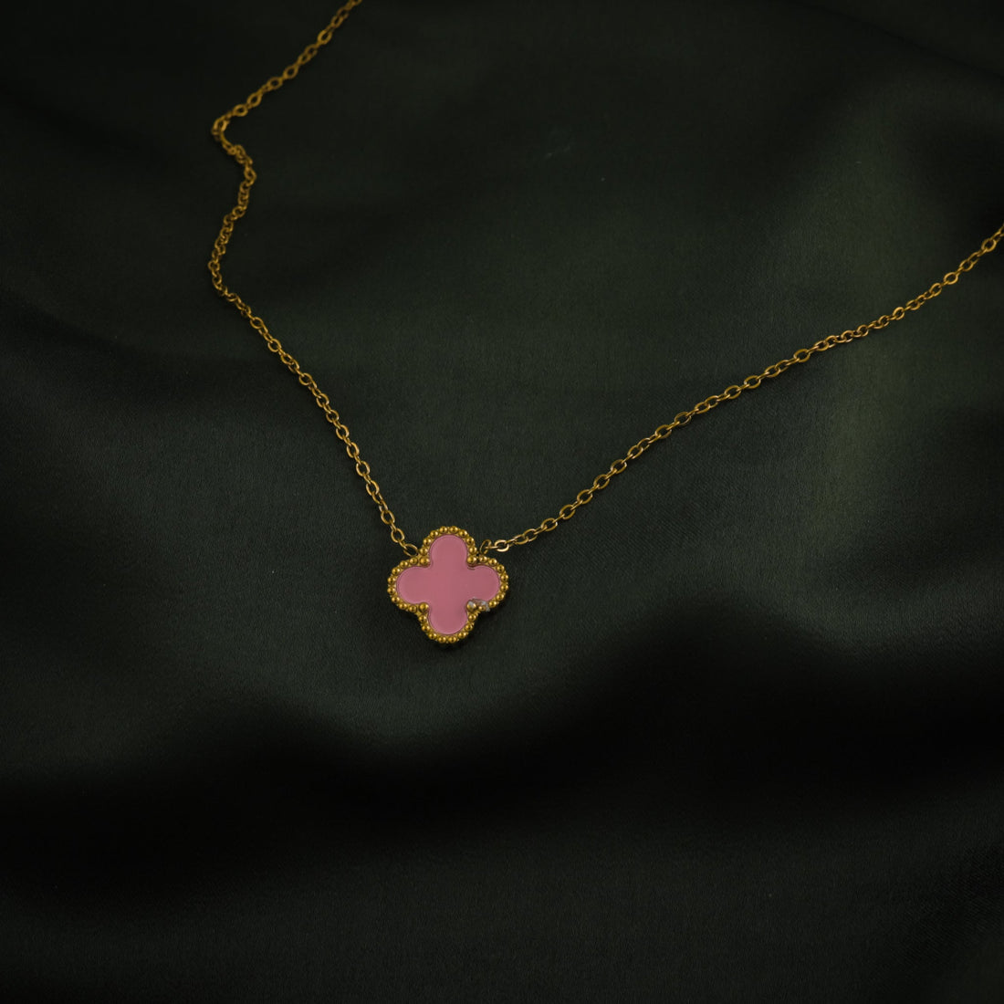 Aurora Strand Necklace - Pink