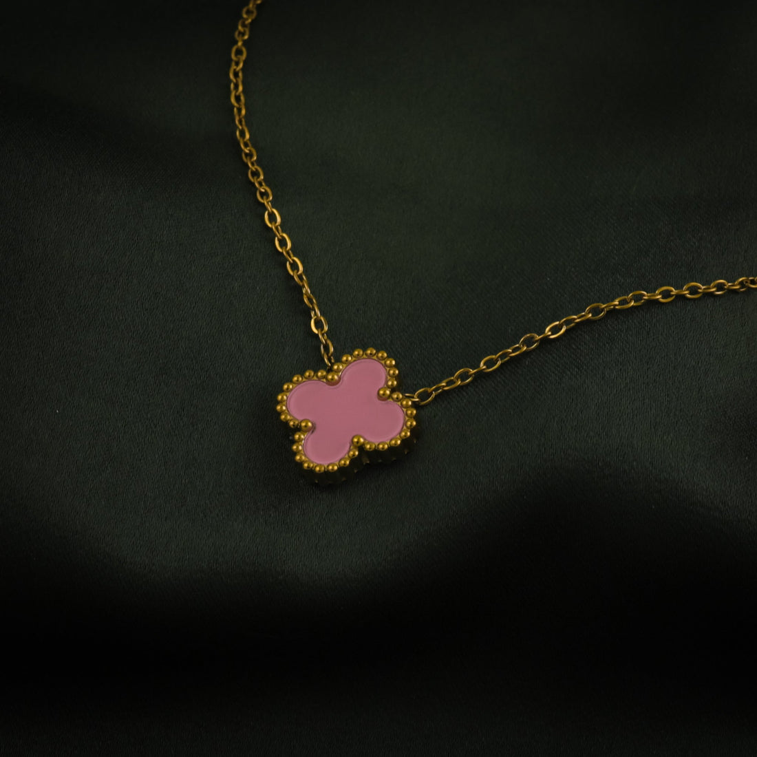 Aurora Strand Necklace - Pink