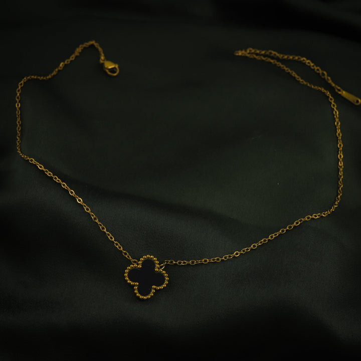 Aurora Strand Necklace - Black