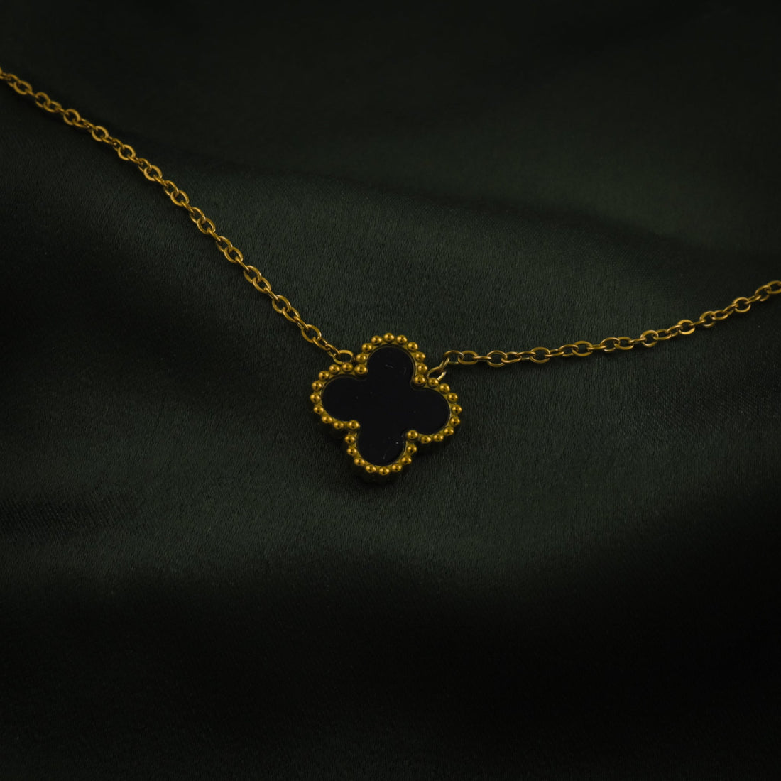 Aurora Strand Necklace - Black