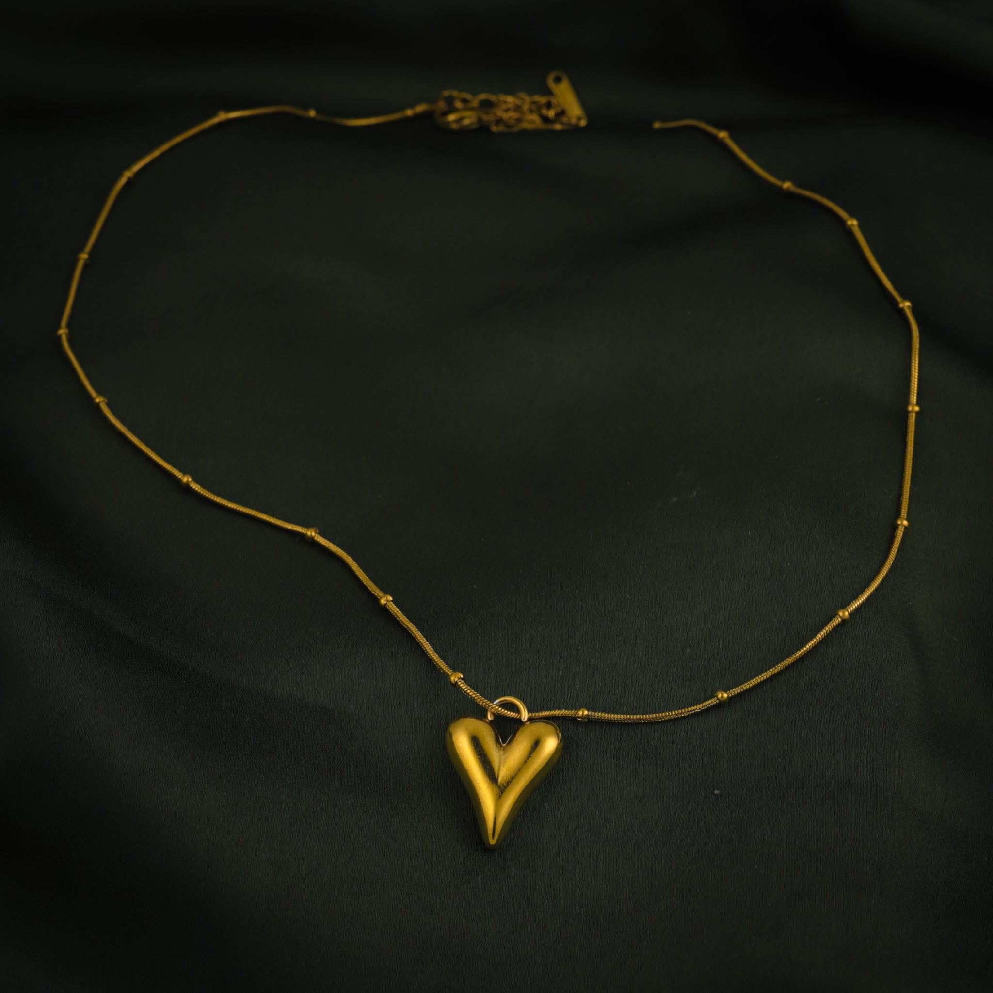 Golden Heart Necklace