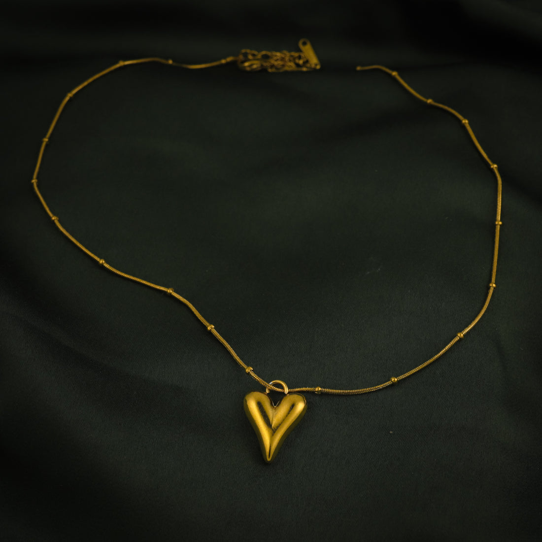 Golden Heart Necklace