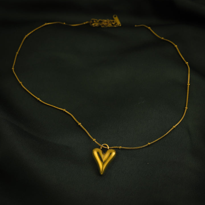 Golden Heart Necklace