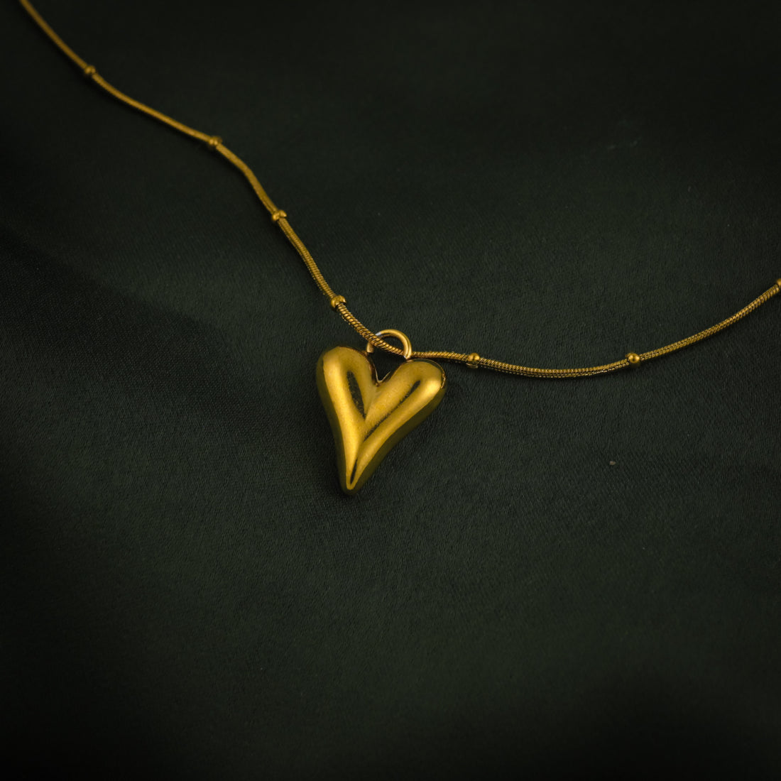 Golden Heart Necklace
