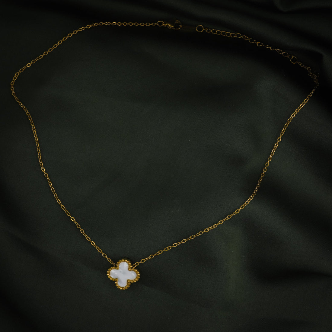 Aurora Strand Necklace - White