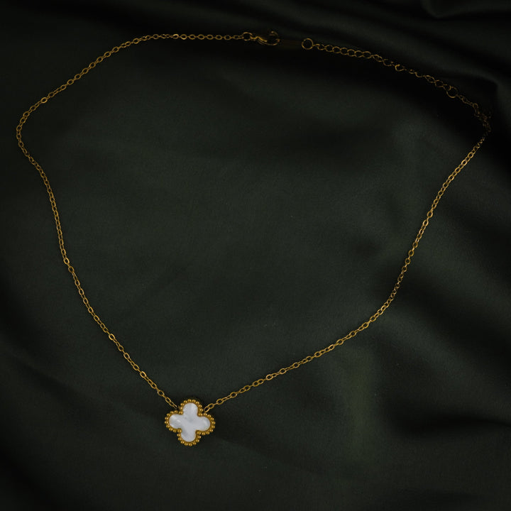 Aurora Strand Necklace - White