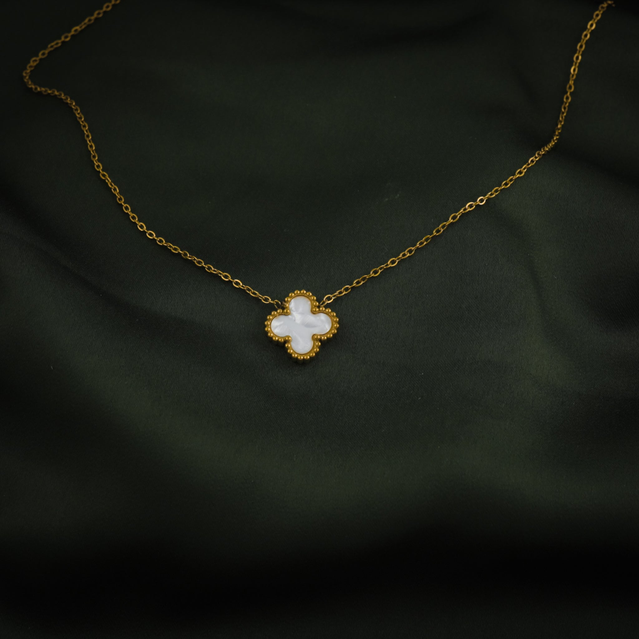 Aurora Strand Necklace - White