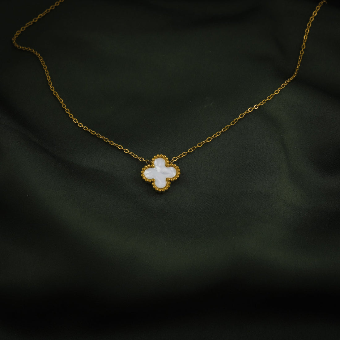 Aurora Strand Necklace - White