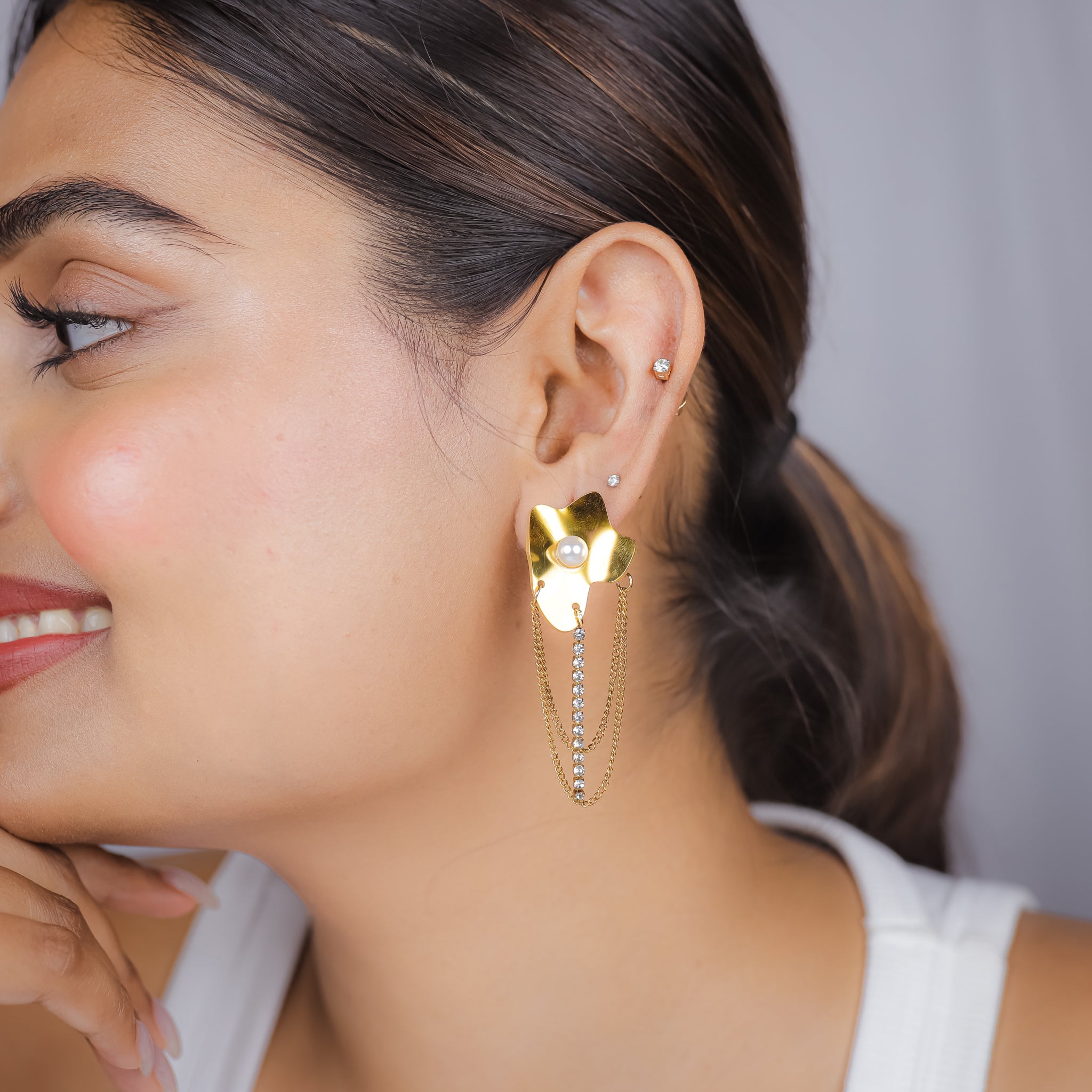 Honey Petal Earrings